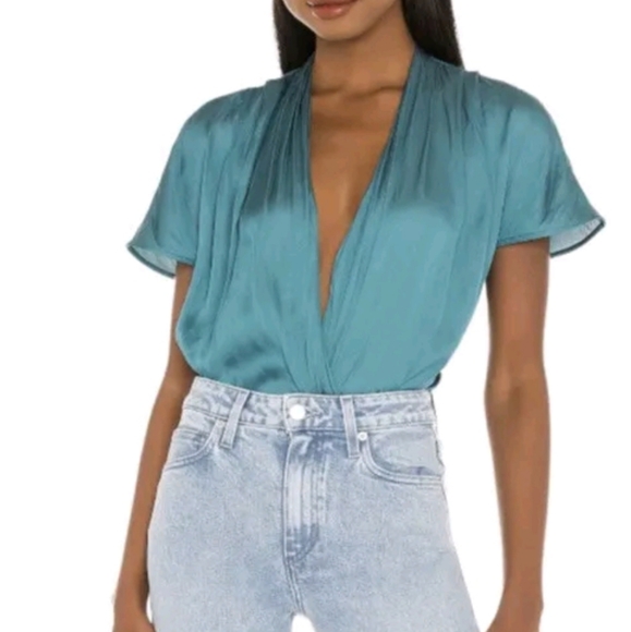 PAIGE Tops - Paige Dijon bodysuite size xs